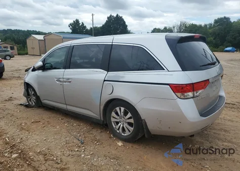 2014 Honda Odyssey Exl z USA, uszkodzony, nr VIN 5FNRL5H67EB054957